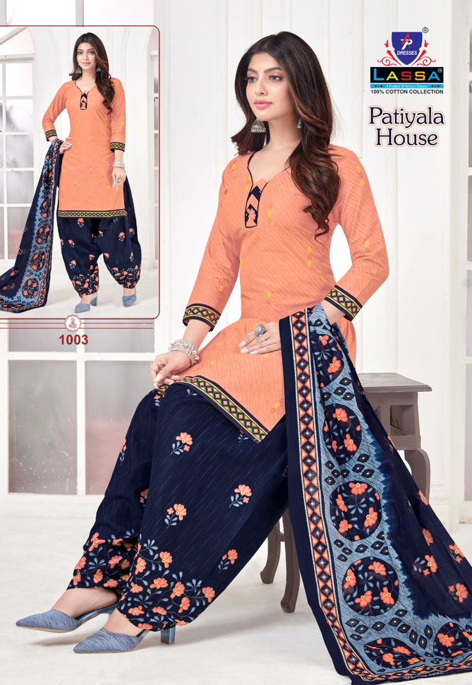 ARIHANT LASSA PATIYALA HOUSE Printed Pure Cotton Daily Wear Dress Material Collection